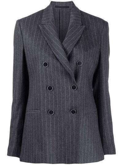 Eleventy striped double-breasted blazer 980JA3084JAC28016