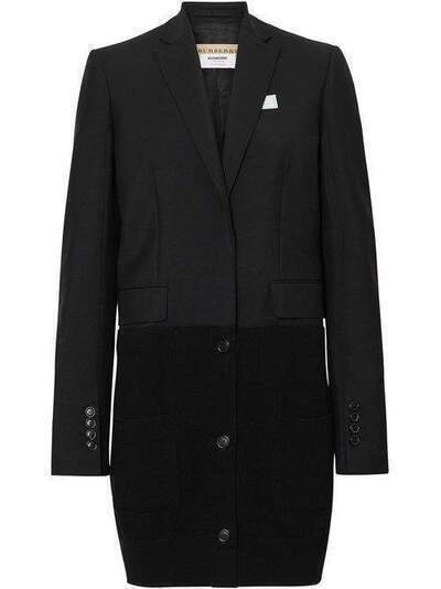 Burberry классический пиджак с панельным дизайном 4549003