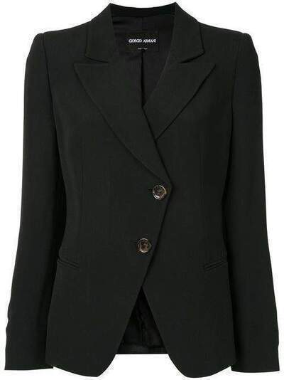 Giorgio Armani куртка со смещенной застежкой на пуговицы 0SHGG0DDT008A