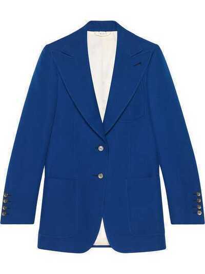 Gucci пиджак с принтом Côte d'Azur 572302ZHM88