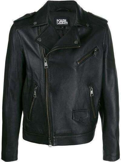 Karl Lagerfeld байкерская куртка Ikonik 96KM1901999
