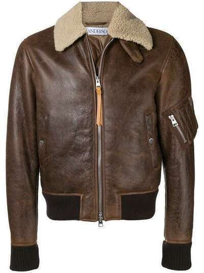 JW Anderson shearling collar jacket JK01618F