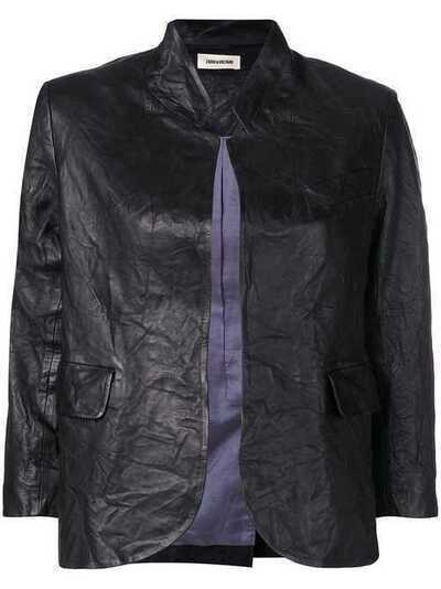 Zadig&Voltaire куртка с эффектом помятости SHCU1403F