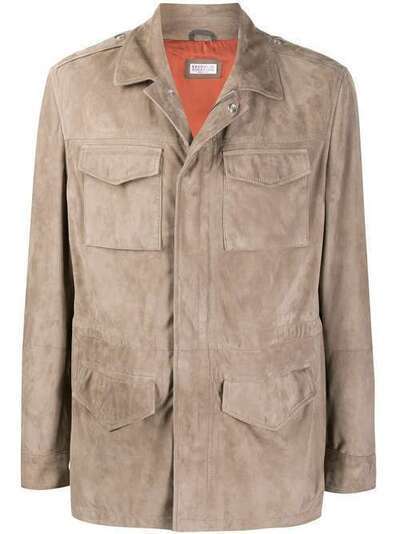Brunello Cucinelli куртка с карманами MPCLN1801C6882