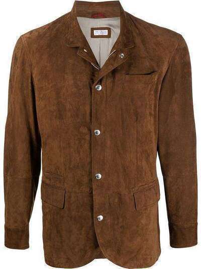 Brunello Cucinelli куртка строгого кроя MPCLN1636C7561