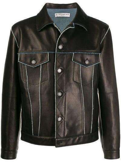 Givenchy куртка с контрастной отделкой BM00FN60J9