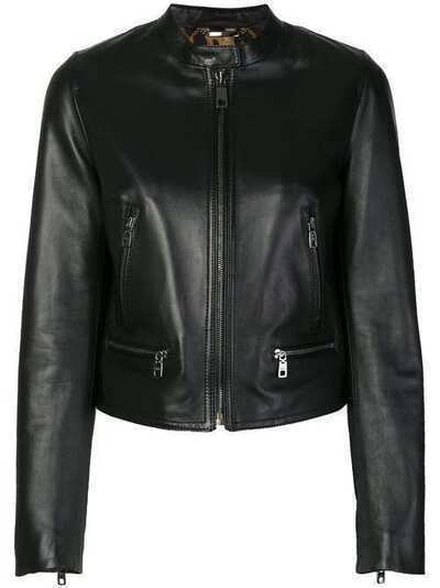 Dolce & Gabbana classic leather jacket F9831LFULYE