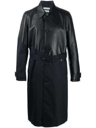 Bottega Veneta комбинированное пальто 607537VF4F0
