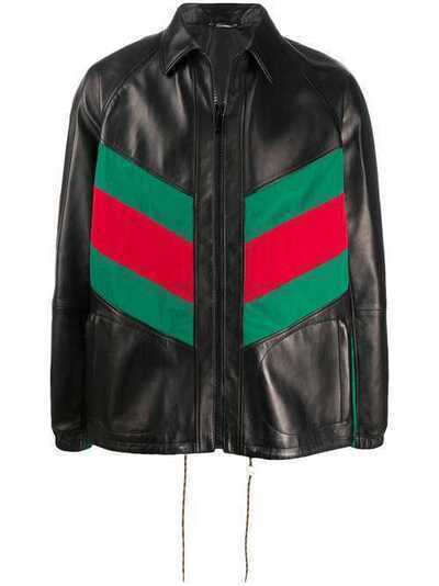 Gucci куртка с отделкой Web 593759XNAH3
