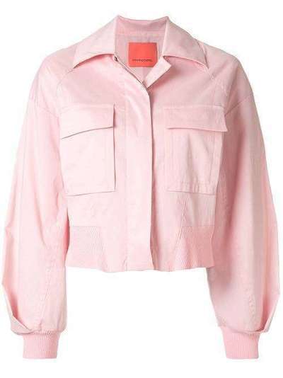 Manning Cartell укороченная куртка-рубашка на пуговицах 20W20543PNK
