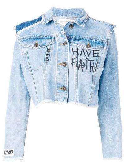 Faith Connexion укороченная куртка W5304DNTM09