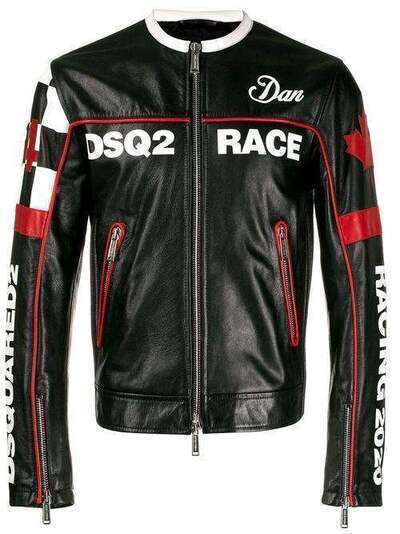 Dsquared2 байкерская куртка с логотипом S74AM1005SY1443