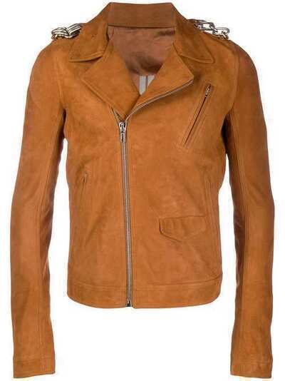 Rick Owens куртка с цепочным декором RU19F4764LAWEC3