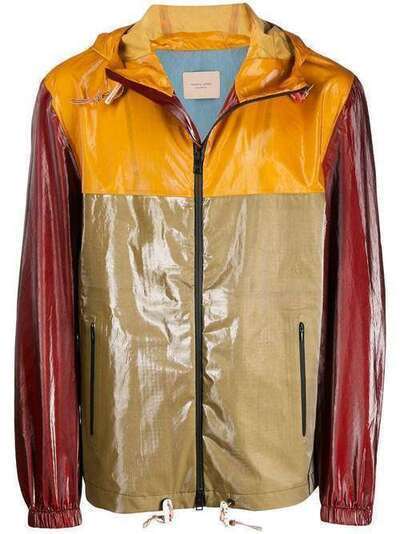 Federico Curradi непромокаемая куртка в стиле колор-блок FC191711