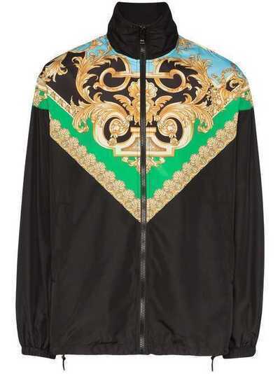 Versace спортивная куртка с принтом Barocco A83681A231421