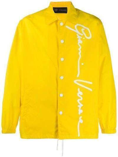 Versace куртка с принтом GV Signature A85203A210565