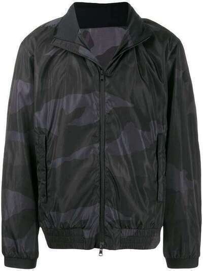 Moncler куртка с камуфляжным принтом 4165385539HX