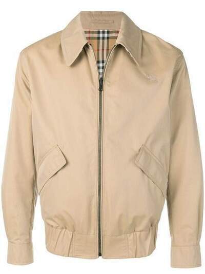 Burberry двусторонняя габардиновая куртка 'Harrington' 8007658