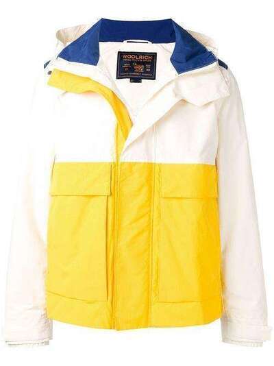 Woolrich "куртка дизайна ""колор-блок"" с капюшоном" WOCPS2788UT1299