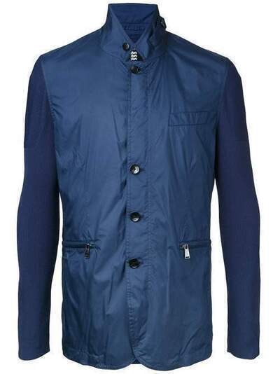 Kent & Curwen легкая куртка с контрастными рукавами K3355H011A38