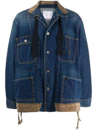 Sacai джинсовая куртка оверсайз 2002264M