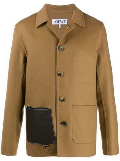 Loewe куртка на пуговицах с накладным карманом H2298070LO