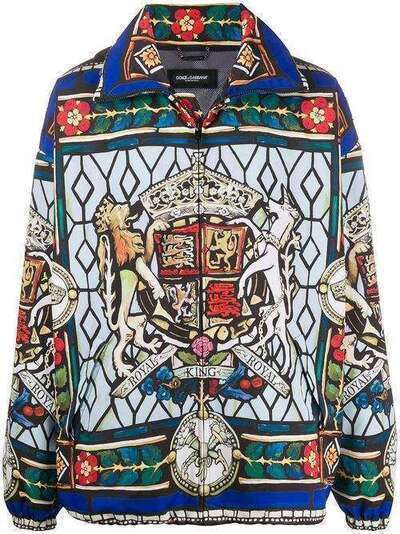 Dolce & Gabbana легкая куртка с принтом G9QW9TG7VDL