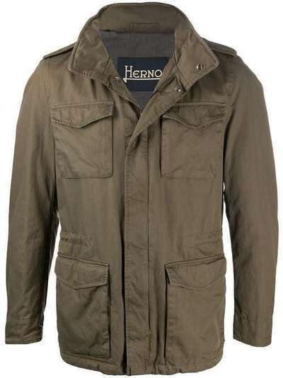 Herno куртка в стиле милитари с карманами карго FI0064U13211