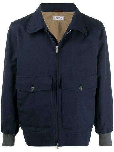 Brunello Cucinelli легкая куртка с карманами MD4806294CA793