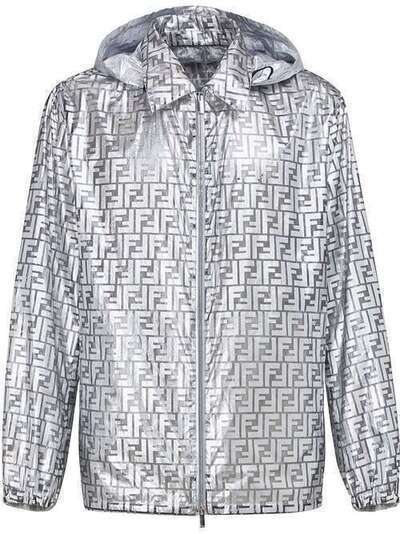 Fendi двусторонняя куртка Prints On на молнии FW0610AB9E
