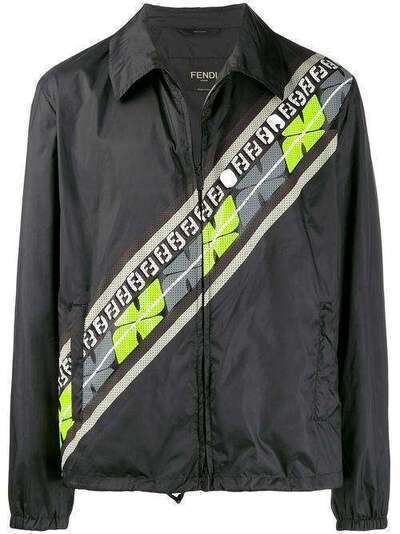 Fendi легкая куртка с логотипом FW0207A7FQ