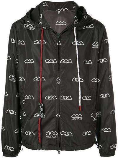 Moncler непромокаемая куртка с логотипом 4106405539HY