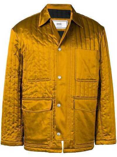 Ami Paris куртка с карманами A19OW010206