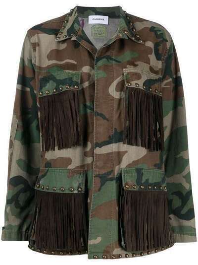 P.A.R.O.S.H. куртка в стиле милитари с камуфляжным принтом D430818FBCOMMANDO