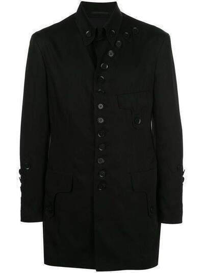 Yohji Yamamoto куртка в стиле милитари HNJ09200