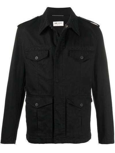 Saint Laurent декорированная куртка 598229Y253Q