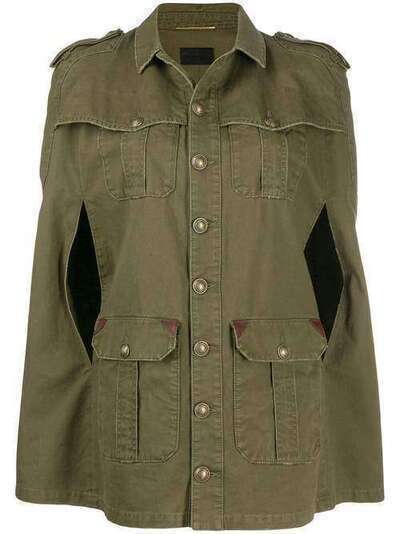 Saint Laurent куртка в стиле милитари 605760Y153W