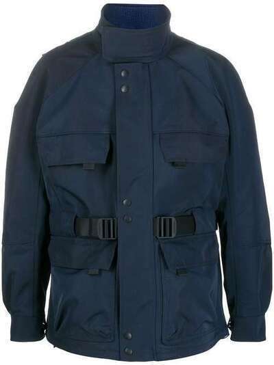 Acne Studios куртка с накладными карманами и поясом B90259
