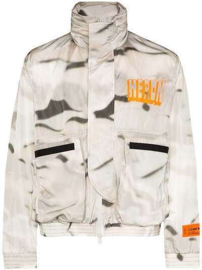 Heron Preston куртка с камуфляжным принтом HMEA038S209100138819