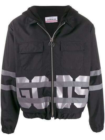 Gcds куртка с капюшоном и логотипом FW20M040005
