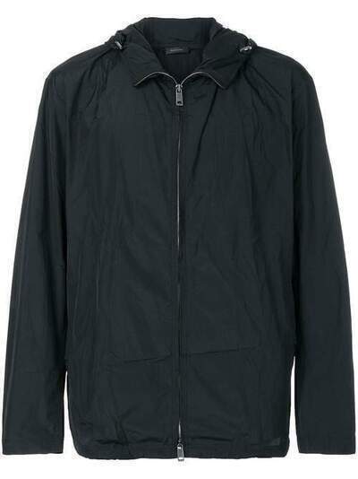 Jil Sander куртка на молнии с капюшоном JSMK410746