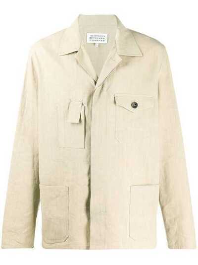 Maison Margiela куртка-рубашка с карманами S50DL0426S52642