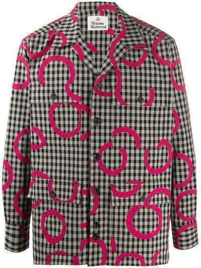 Vivienne Westwood куртка с принтом Pinocchio Circles S25DL0481S52615