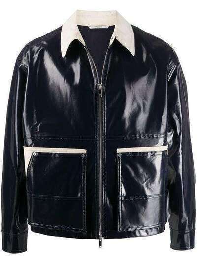 Valentino куртка оверсайз с контрастным воротником TV3CIF905UC