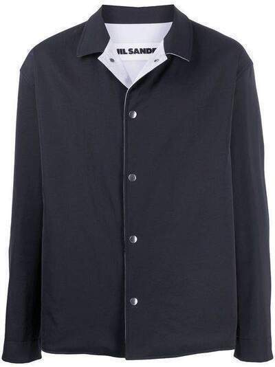 Jil Sander двусторонняя куртка-рубашка JPUQ400167MQ451800D