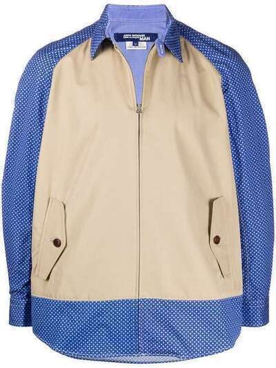 Junya Watanabe MAN куртка-рубашка с рукавами реглан WEB017S20