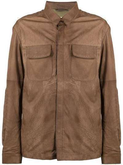 Giorgio Brato куртка-рубашка с карманами WU20S19300BHSO