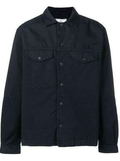 Ami Paris куртка-рубашка с нагрудными карманами A19C300409