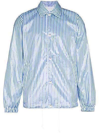 Comme Des Garçons Shirt куртка-рубашка в полоску S281711