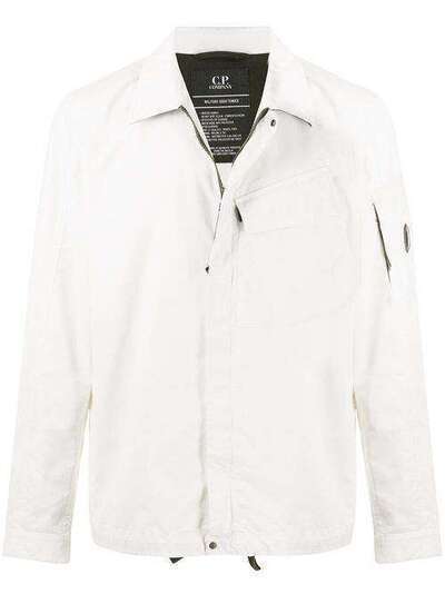 C.P. Company куртка-рубашка с потайной застежкой 08CMOS197A005696W